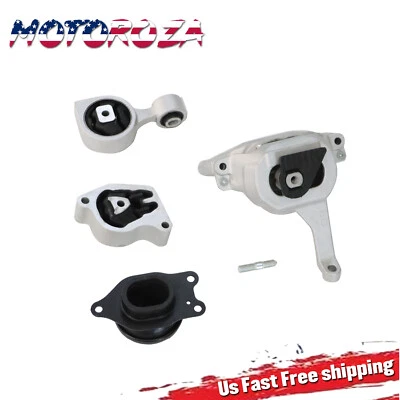 4 piezas para Nissan Altima 2007-16 2,5 L motor de transmisión CVT automático motor y montaje de transmisión M988 Foto 1 de 4