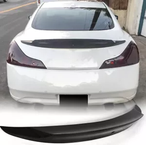 Ala alerón trasero de fibra de carbono apta para cupé Infiniti G37 09-15 Q60 13-15 - Imagen 1 de 14
