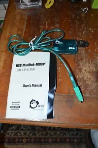 SIIG Mini Hub 400p 4-Port USB - Picture 1 of 1