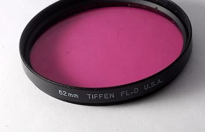 Tiffen 62mm  FL-D Camera Lens Filter Used Made In USA - Image 1 of 3