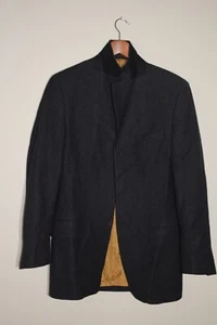 Eddy Taylor Wool Golden Satin Lining Blazer 38R - Picture 1 of 3