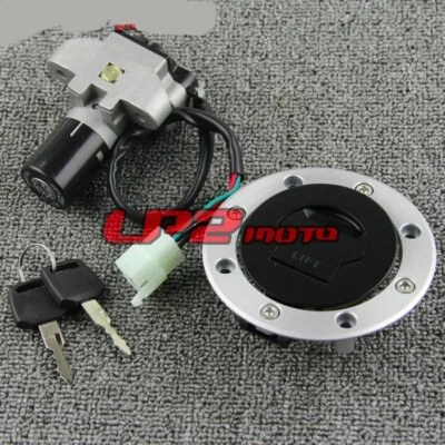 Juego de llaves de tapa de gas interruptor de encendido para Suzuki Katana GSX600F 750F 89-97 VX800 90-96 Foto 1 de 4