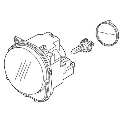 For Jeep Renegade 15-18 Mopar 68360351AA Passenger Side Replacement Headlight Foto 1 de 3