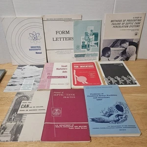 Lot Vintage U.S. Deptartment Informational Government Pamphlet Leaflet Booklet - Picture 1 of 11