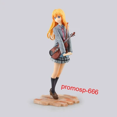 Violín Niña Anime Estatua PVC Personajes Coleccionar Figura Juguete Regalo 20cm Sin Caja Foto 1 de 4