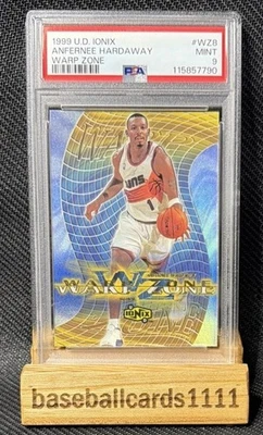 1999-00 Upper Deck Ionix Warp Zone Anfernee Hardaway PSA 9 como nuevo patio BB6 Foto 1 de 2