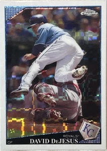 David DeJesus 2009 Topps Cromo Béisbol #26 XFractor Kansas City Royals - Imagen 1 de 10