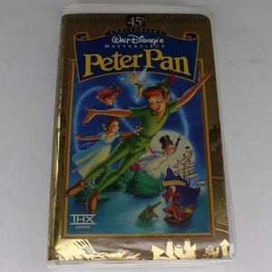 Peter Pan VHS 45th Anniversary Limited Edition Disney Masterpiece - Picture 1 of 7