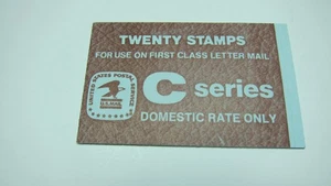 1981 U.S. Stamp Booklet Scott # BK 141 (20 of Scott # 1948 "C" 20 cent Stamps.) - Picture 1 of 2