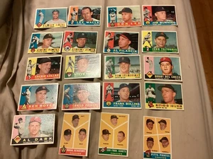 1960 Topps Baseball PARTIAL SET 208/572 DIFFERENT Cards - Near Mint - All Cards - Picture 1 of 24