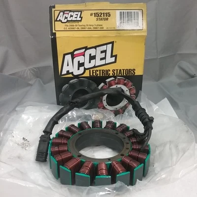 Accel 152115 Lectric Stator 50Amp 3 Phase Harley Davidson Touring 2006-2009 - Image 1 of 2