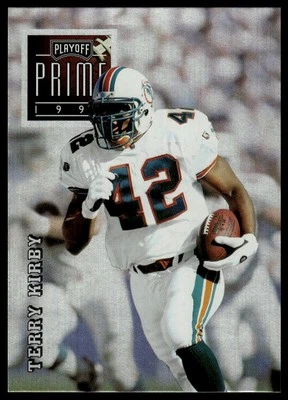 1996 Playoff Prime #127 Terry Kirby - Image 1 of 2