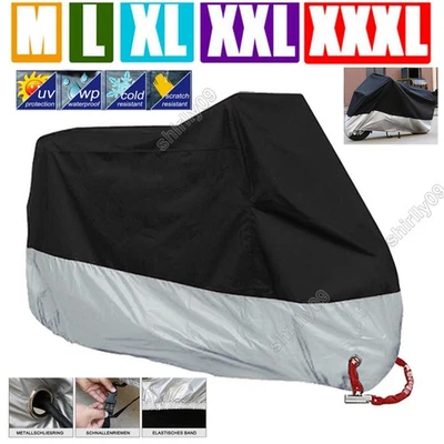Wasserdicht Motorrad Abdeckung Motorradgarage Motorradplane Abdeckplane Roller - Bild 1 von 4