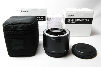 SIGMA Tele-converter TC-2001 for Canon 870546 Free Ship w/Tracking# New Japan - Image 1 of 3