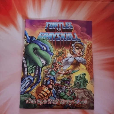 Mini cómic TMNT MOTU Origins The Spirit Of Gray Shell SOLO Foto 1 de 2