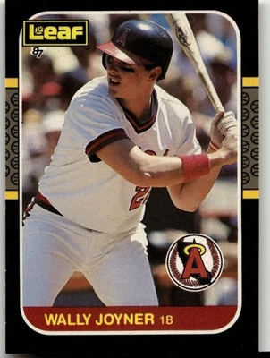 Wally Joyner 1987 Leaf Baseball California Angels - Image 1 of 2