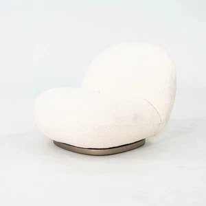 2024 Pierre Paulin for GUBI Pacha Lounge Chair Karakorum, Dedar w/ Swivel Base - Picture 1 of 12