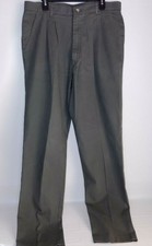 Vintage Woolrich Pants Mens Size 36 x 34 Loden Green Made in USA