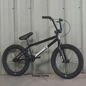 SUNDAY BIKE BMX PRIMER 18" BICYCLE BLACK  (For riders between 4'5"-4'11") - Picture 1 of 1