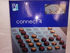 Connect 4 Board Game Glass 4 In A Row Glass Connect 4 Board JustGifts - Picture 1 of 3