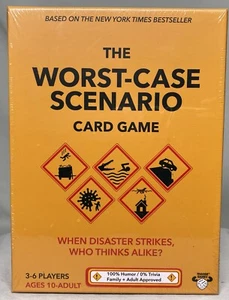 NEW The Worst-Case Scenario Card Game: When Disaster Strikes, Who Thinks Alike? - Picture 1 of 22