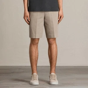 AllSaints Erwin Tailored Shorts - Brown ( 28 ) - Picture 1 of 4
