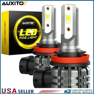 2X AUXITO H11 H16 H8 LED Fog Driving Light 6000K Super Bright Bulb DRL White L3 - Picture 1 of 10