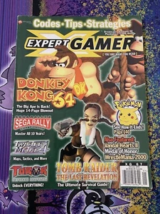 Expert Gamer XG 67 January 2000 Donkey Kong 64 Pokemon Tomb Raider Lara Croft - Imagen 1 de 6