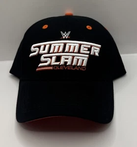 WWE 2024 Summer Slam Cleveland Black Adjustable Hat - Picture 1 of 2