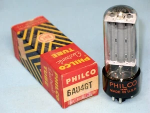 VACUUM TUBE ~ 6AU4GT ~ PHILCO ~ NOS ~ 6AU4GT - Picture 1 of 1