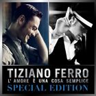 TIZIANO FERRO - L AMORE E UNA COSA SEMPLICE (SPECIAL EDITION) 2 CD POP NEW! 