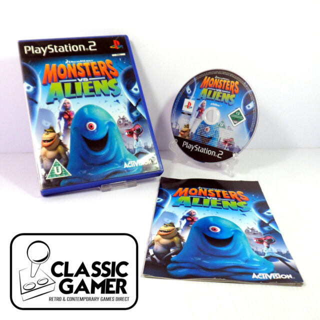 Gameteczone Jogo PS2 Monsters VS Aliens - Activision - São Paulo SP -  Gameteczone a melhor loja de Games e Assistência Técnica do Brasil em SP