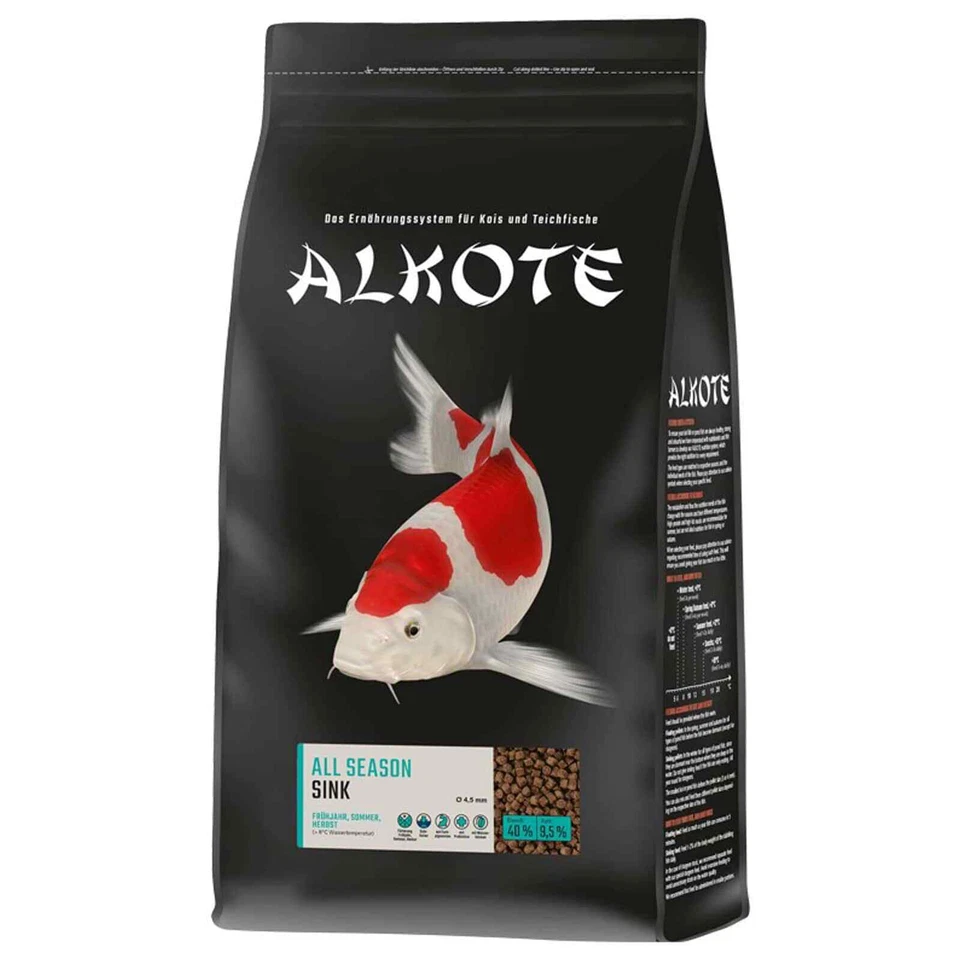 ALKOTE All Season SINK 4,5mm 4kg Koifutter Fischfutter von AL-KO-TE - Bild 1 von 1