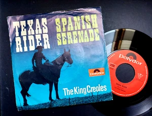 THE KING CREOLES - Texas Rider - 1962 - (Burt Blanca) - Rare Single 7"  → VG + - Bild 1 von 2