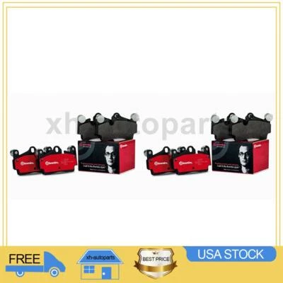 Fits 2011~2017 Nissan Quest 2X Front Rear Brake Pad Set XH - Image 1 of 4