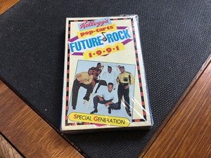 KELLOGG'S POP TARTS FUTURE OF ROCK SPECIAL GENERATION CASSETTE NEW IN PKG 1991