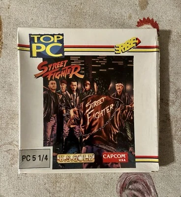 Juego PC IBM Street Fighter - Capcom - Erbe - Sealed - Imagen 1 de 4