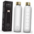  Arc Water Bottle With Time Marker - Motivational Water Bottles With 32oz clear