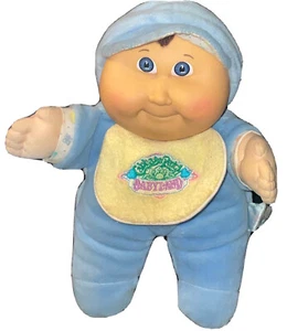 Vintage 1987 Cabbage Patch Kids Baby Land Plush Doll Brown Eyes Soft 10" - Picture 1 of 10