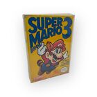 Super Mario Bros. 3 Left Bros 1st Print Nintendo Nes Cib Complete w/ Protector