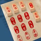 Hand Account Vintage Scriptures Stamp Chinese Calligraphy Stamp  Diary