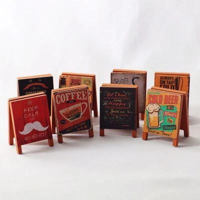 Diorama Store Standing Sign Model Photo Clip City Garage Scene Model Accessories - Image 1 of 4