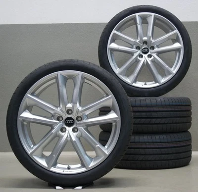 Original Audi A6 S6 4K0 21 Zoll Sommerreifen Reifen 4K0601025FA Räder DOT24 NEU! - Bild 1 von 4