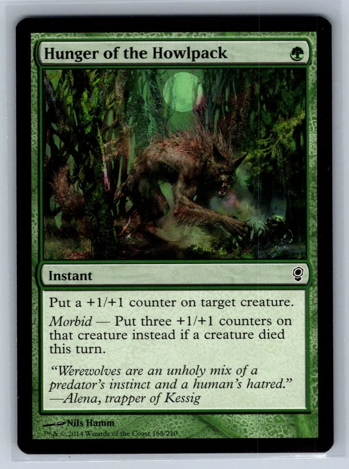 Dark Ascension Hunger of the Howlpack MTG Magic the Gathering NM - Image 1 of 1