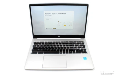 HP Chromebook 15a-na0500sa 15" FHD Intel Pentium N6000 4GB RAM 128GB eMMC Chrome - Image 1 of 4