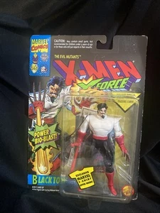 1995 Toybiz Black Tom X-Men X-Force Action Figure with Trading Card New MOC - Picture 1 of 2