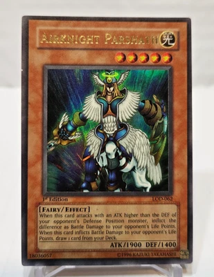 Airknight Parshath LOD-062 Ultra Rare 1st Edition Yugioh 123 - Image 1 of 4