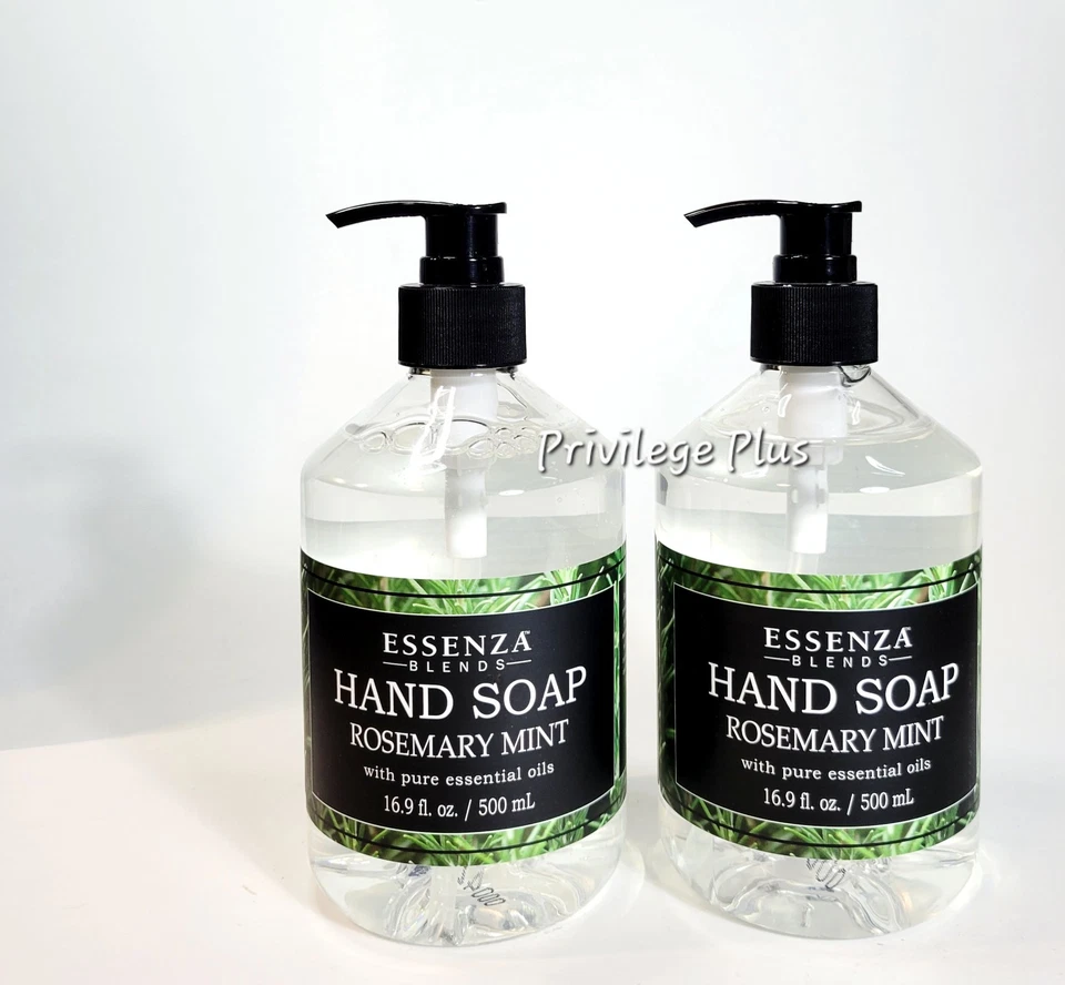 ESSENZA 混合手香皂迷迭香薄荷香味(2 件装) — 第 1/1 张图片