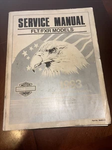 Workshop Manual Harley Davidson FLT/FXR Models 1993 Official Factory Manual - Picture 1 of 7
