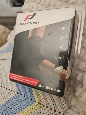 👍Pro Touch Ellenbogenschützer Match Gr. M schwarz Elbow Pad Match😁 - Bild 1 von 4